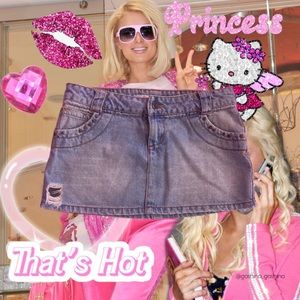 *SOLD*💖Y2K denim mini skirt💖